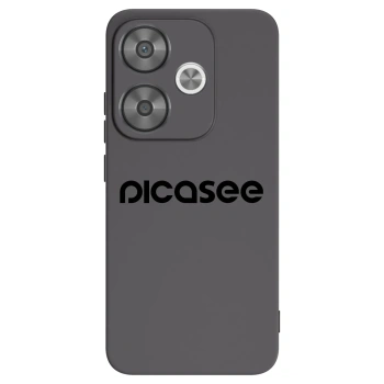 Picasee silikonski črni ovitek za Xiaomi Poco F6 - Picasee - new logo - black