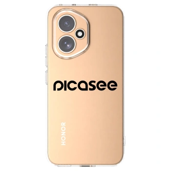 Picasee silikonski prozorni ovitek za Honor 400 5G - Picasee - new logo - black