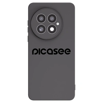 Picasee silikonski črni ovitek za OnePlus 13 5G - Picasee - new logo - black