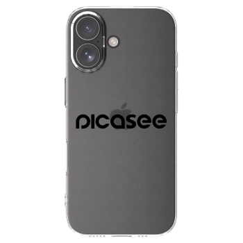Picasee silikonski prozorni ovitek za Apple iPhone 17 - Picasee - new logo - black