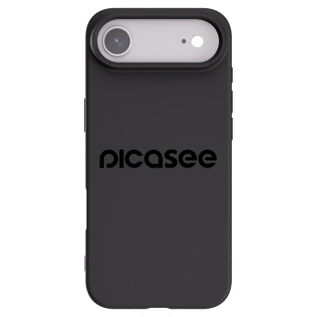 Picasee silikonski črni ovitek za Apple iPhone Air - Picasee - new logo - black