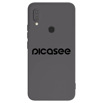 Picasee silikonski črni ovitek za Xiaomi Redmi 7 - Picasee - new logo - black