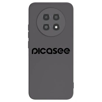 Picasee silikonski črni ovitek za Realme 12X - Picasee - new logo - black