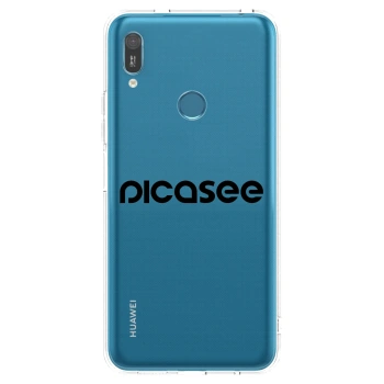 Picasee silikonski prozorni ovitek za Huawei Y6 2019 - Picasee - new logo - black