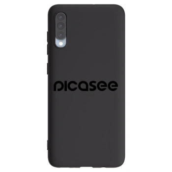 Picasee silikonski črni ovitek za Samsung Galaxy A70 A705F - Picasee - new logo - black