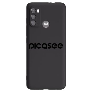 Picasee silikonski črni ovitek za Motorola Edge 60 5G - Picasee - new logo - black
