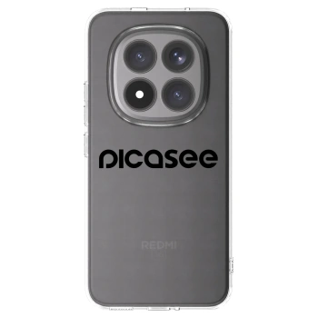 Picasee silikonski prozorni ovitek za Xiaomi Redmi Note 15 Pro+ - Picasee - new logo - black