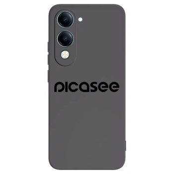 Picasee silikonski črni ovitek za Vivo Y29s 5G - Picasee - new logo - black