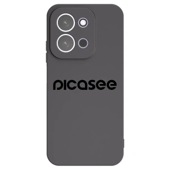 Picasee silikonski črni ovitek za Xiaomi Redmi 15C 5G - Picasee - new logo - black