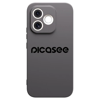 Picasee silikonski črni ovitek za Honor 600 Lite - Picasee - new logo - black