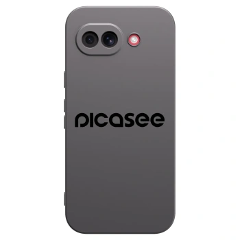 Picasee silikonski črni ovitek za Google Pixel 10a - Picasee - new logo - black