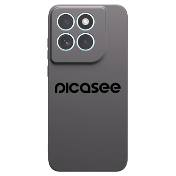 Picasee silikonski črni ovitek za Motorola Edge 70 Fusion - Picasee - new logo - black