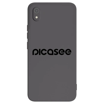 Picasee silikonski črni ovitek za Xiaomi Redmi 7A - Picasee - new logo - black