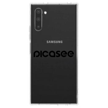Picasee silikonski prozorni ovitek za Samsung Galaxy Note 10 N970F - Picasee - new logo - black