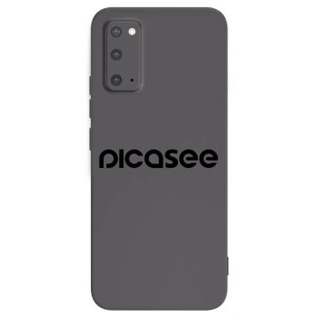 Picasee silikonski črni ovitek za Samsung Galaxy S20 G980F - Picasee - new logo - black