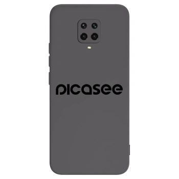 Picasee silikonski črni ovitek za Xiaomi Redmi Note 9S - Picasee - new logo - black