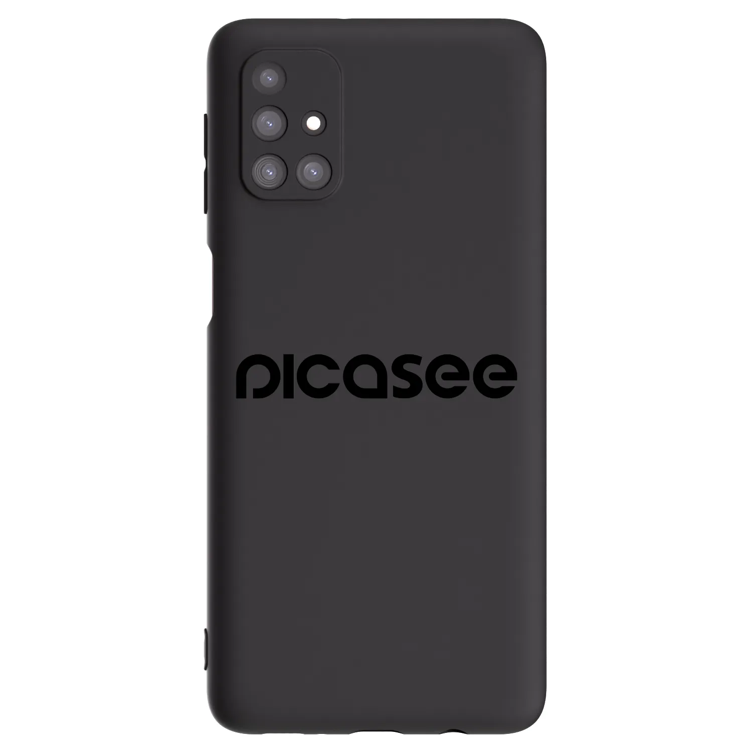 Picasee silikonski črni ovitek za Samsung Galaxy M31s - Picasee - new logo - black