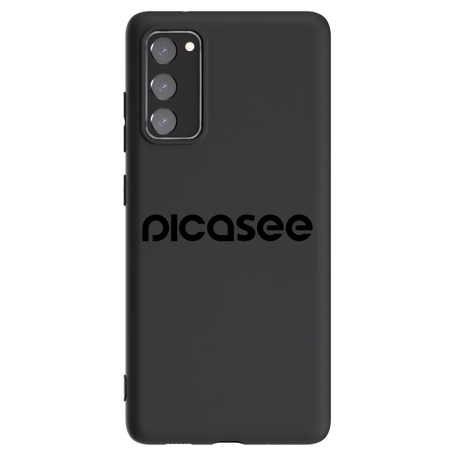 Picasee silikonski črni ovitek za Samsung Galaxy S20 FE - Picasee - new logo - black
