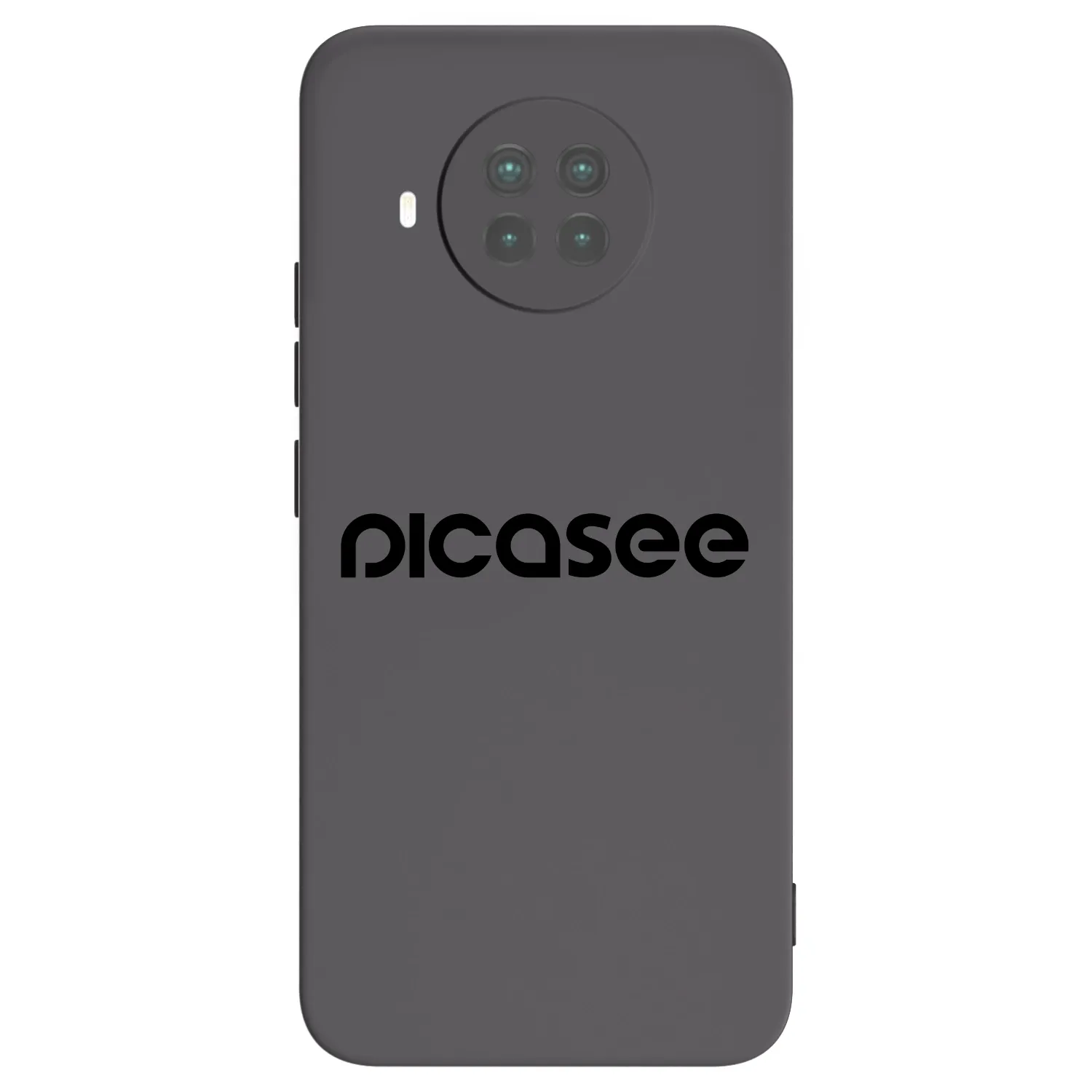 Picasee silikonski črni ovitek za Xiaomi Mi 10T Lite - Picasee - new logo - black
