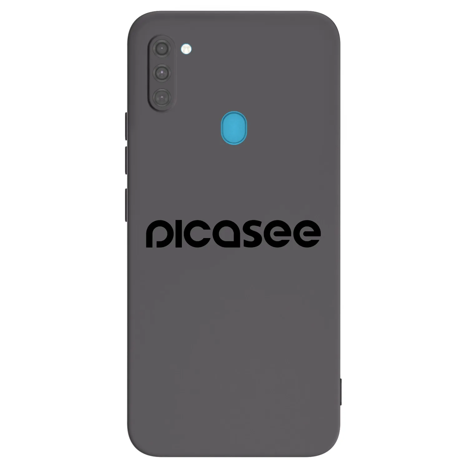 Picasee silikonski črni ovitek za Samsung Galaxy M11 - Picasee - new logo - black