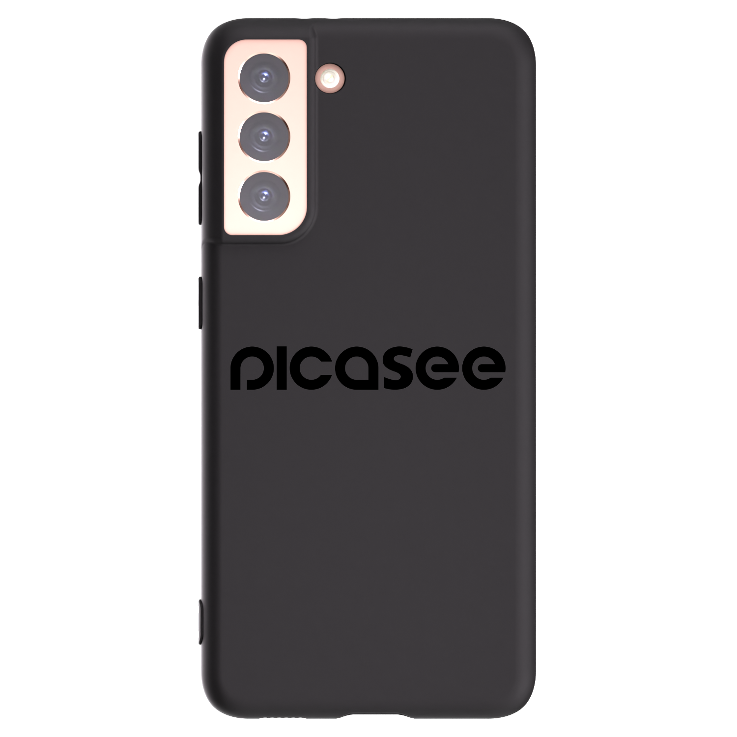 Picasee silikonski črni ovitek za Samsung Galaxy S21 5G G991B - Picasee - new logo - black