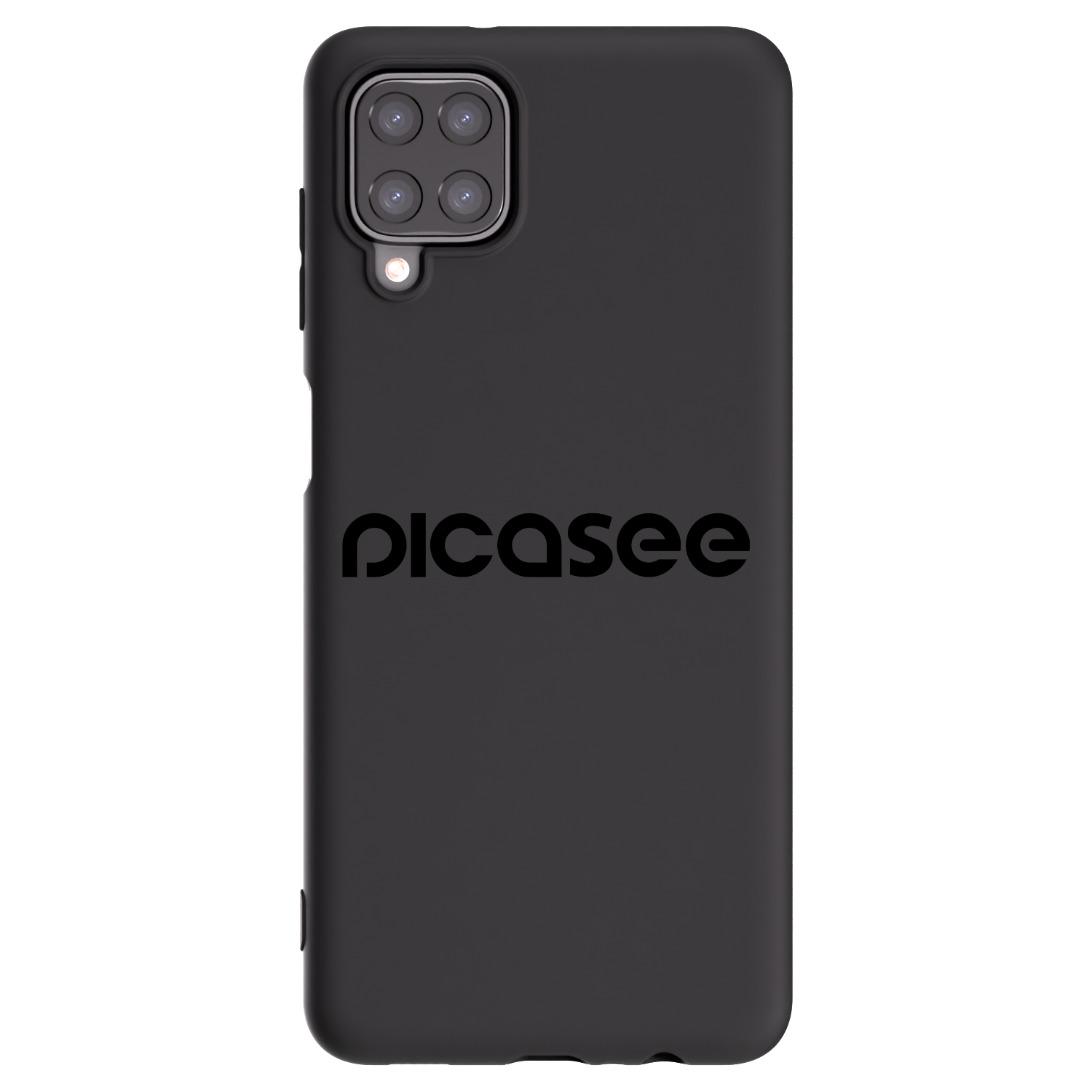 Picasee silikonski črni ovitek za Samsung Galaxy A12 A125F - Picasee - new logo - black