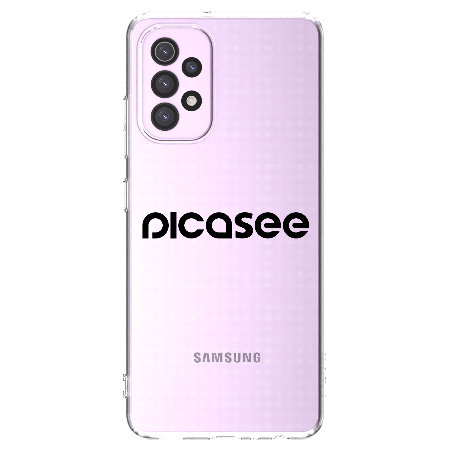 Picasee silikonski prozorni ovitek za Samsung Galaxy A32 5G A326B - Picasee - new logo - black