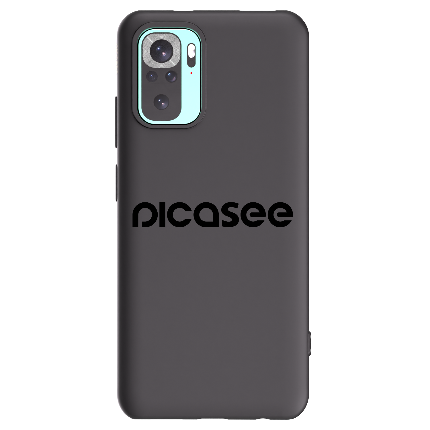 Picasee silikonski črni ovitek za Xiaomi Redmi Note 10 Pro - Picasee - new logo - black