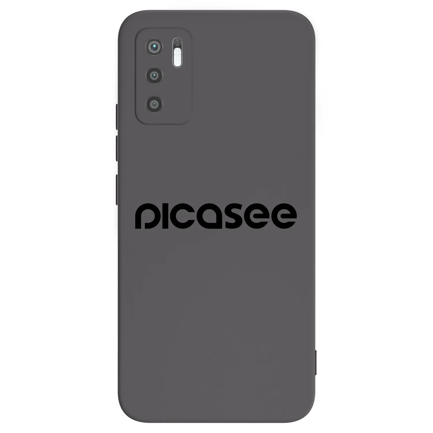 Picasee silikonski črni ovitek za Xiaomi Redmi Note 10 5G - Picasee - new logo - black
