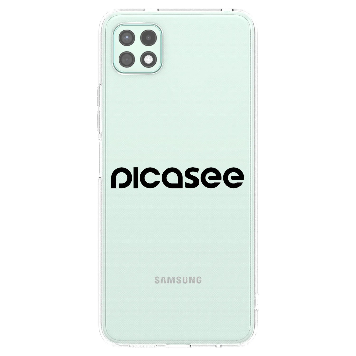 Picasee silikonski prozorni ovitek za Samsung Galaxy A22 A226B 5G - Picasee - new logo - black