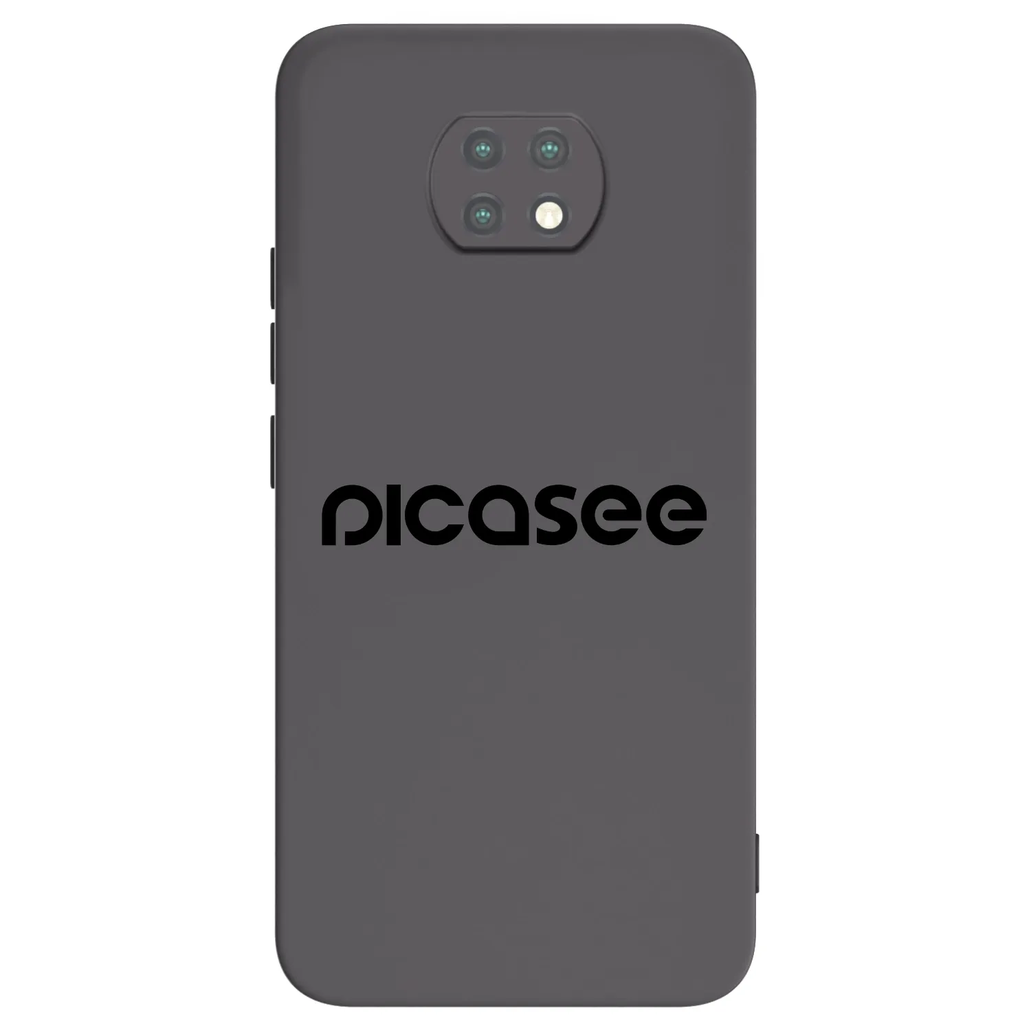 Picasee silikonski črni ovitek za Xiaomi Redmi Note 9T - Picasee - new logo - black