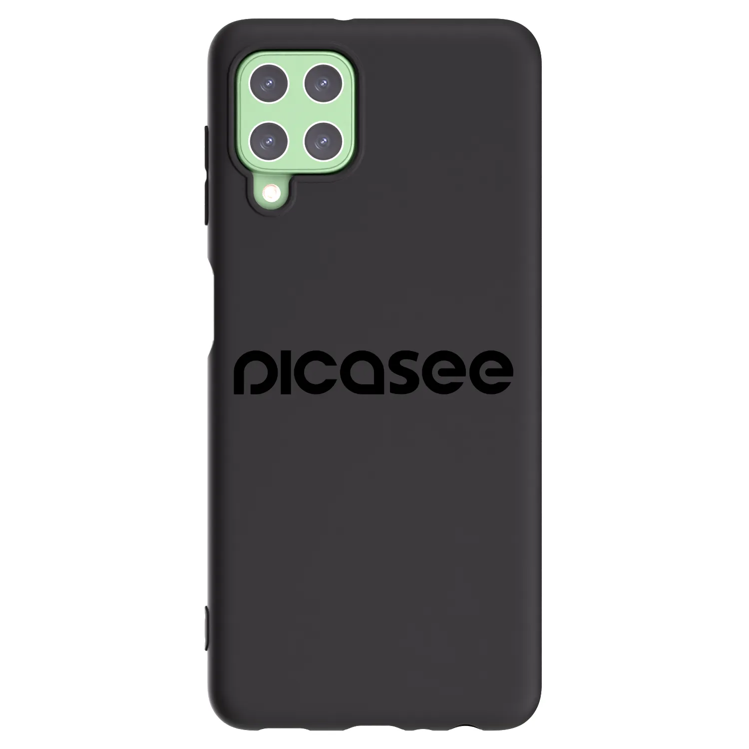 Picasee silikonski črni ovitek za Samsung Galaxy A22 A225F 4G - Picasee - new logo - black