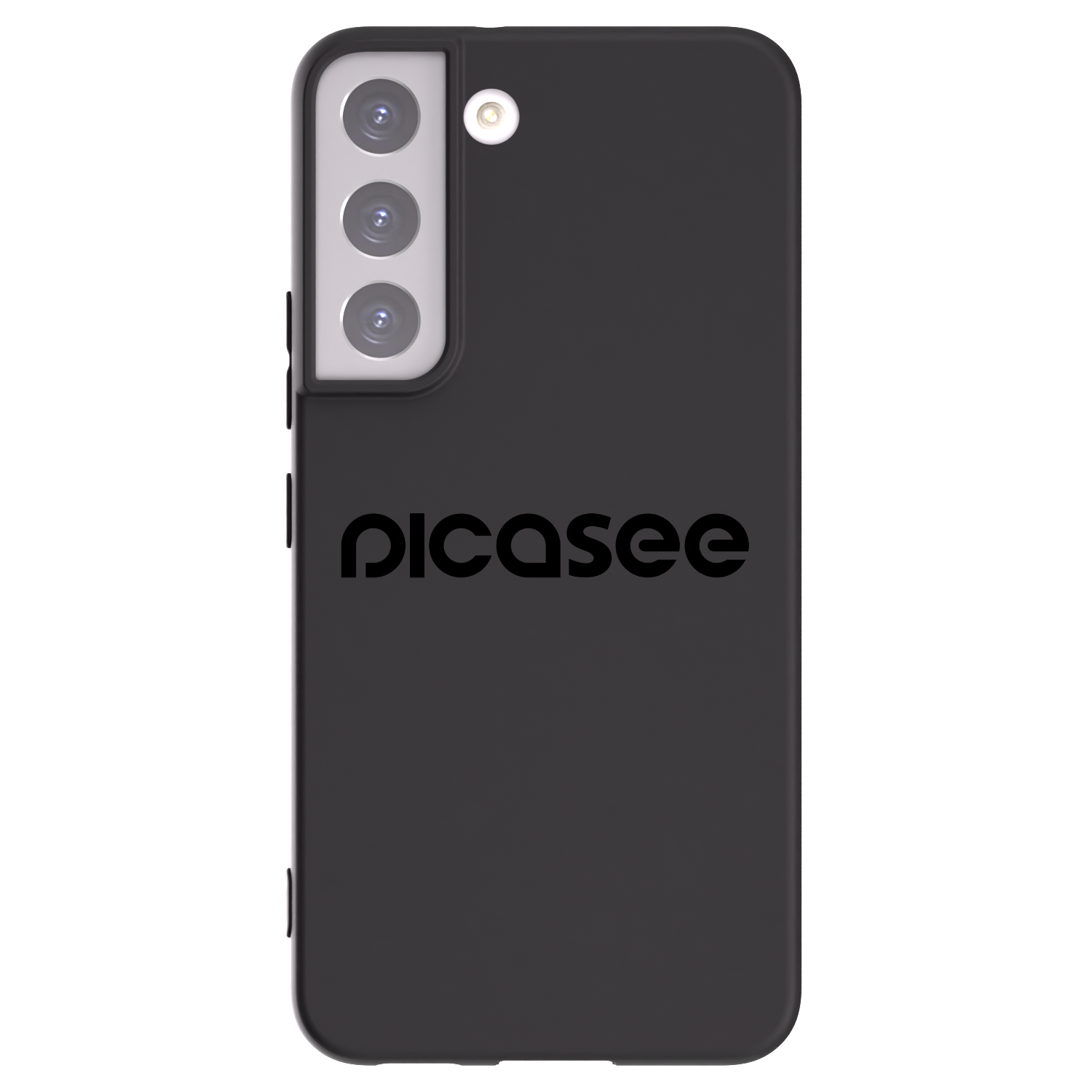 Picasee silikonski črni ovitek za Samsung Galaxy S22 5G - Picasee - new logo - black