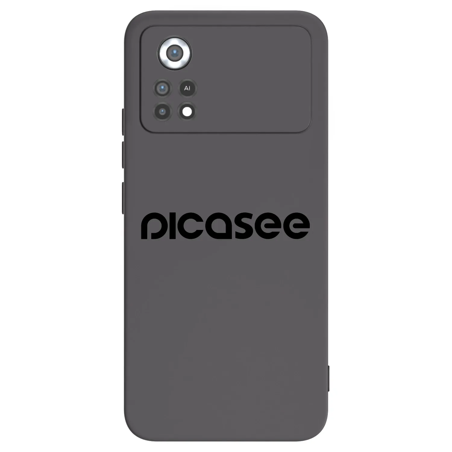 Picasee silikonski črni ovitek za Xiaomi Poco X4 Pro 5G - Picasee - new logo - black