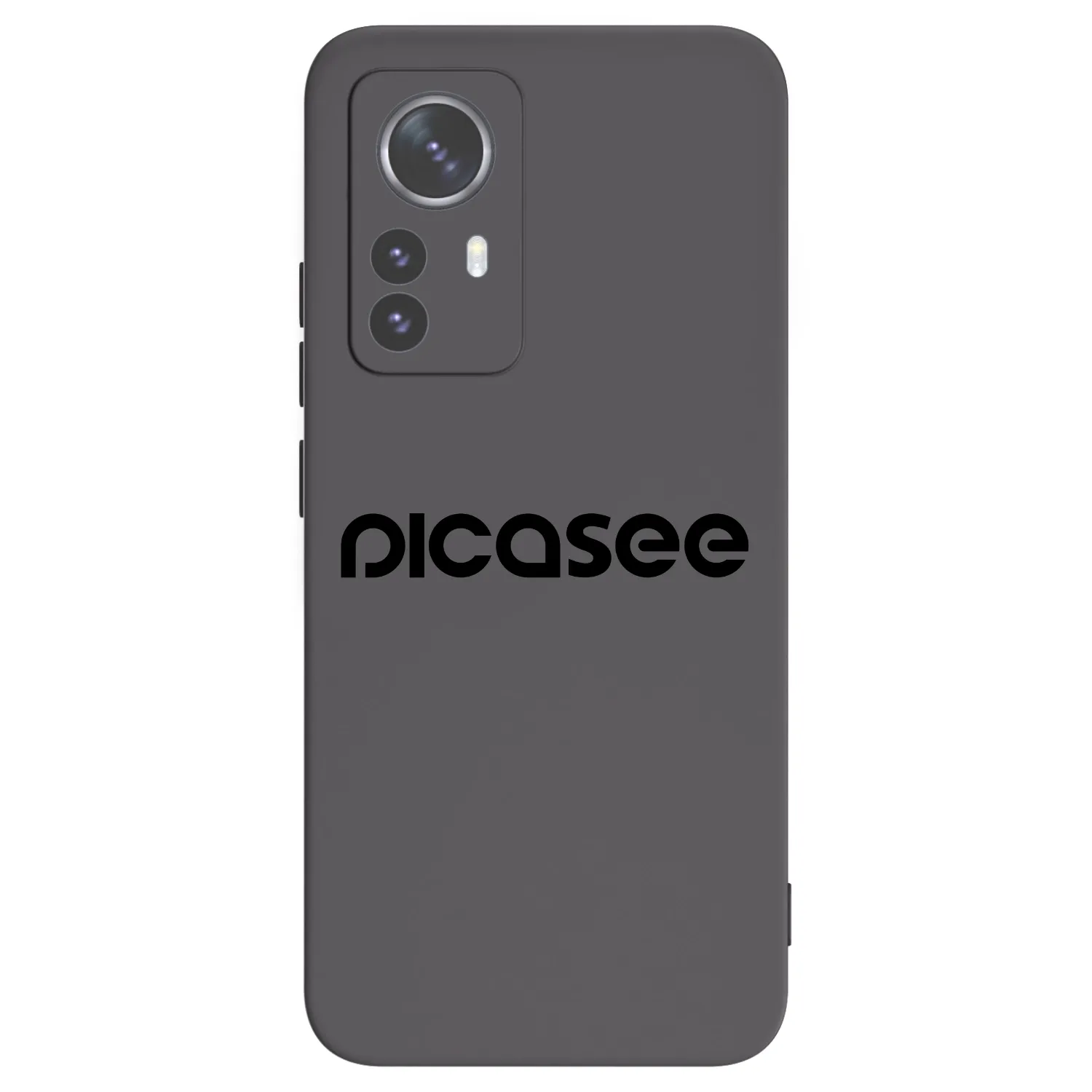 Picasee silikonski črni ovitek za Xiaomi 12 Pro - Picasee - new logo - black