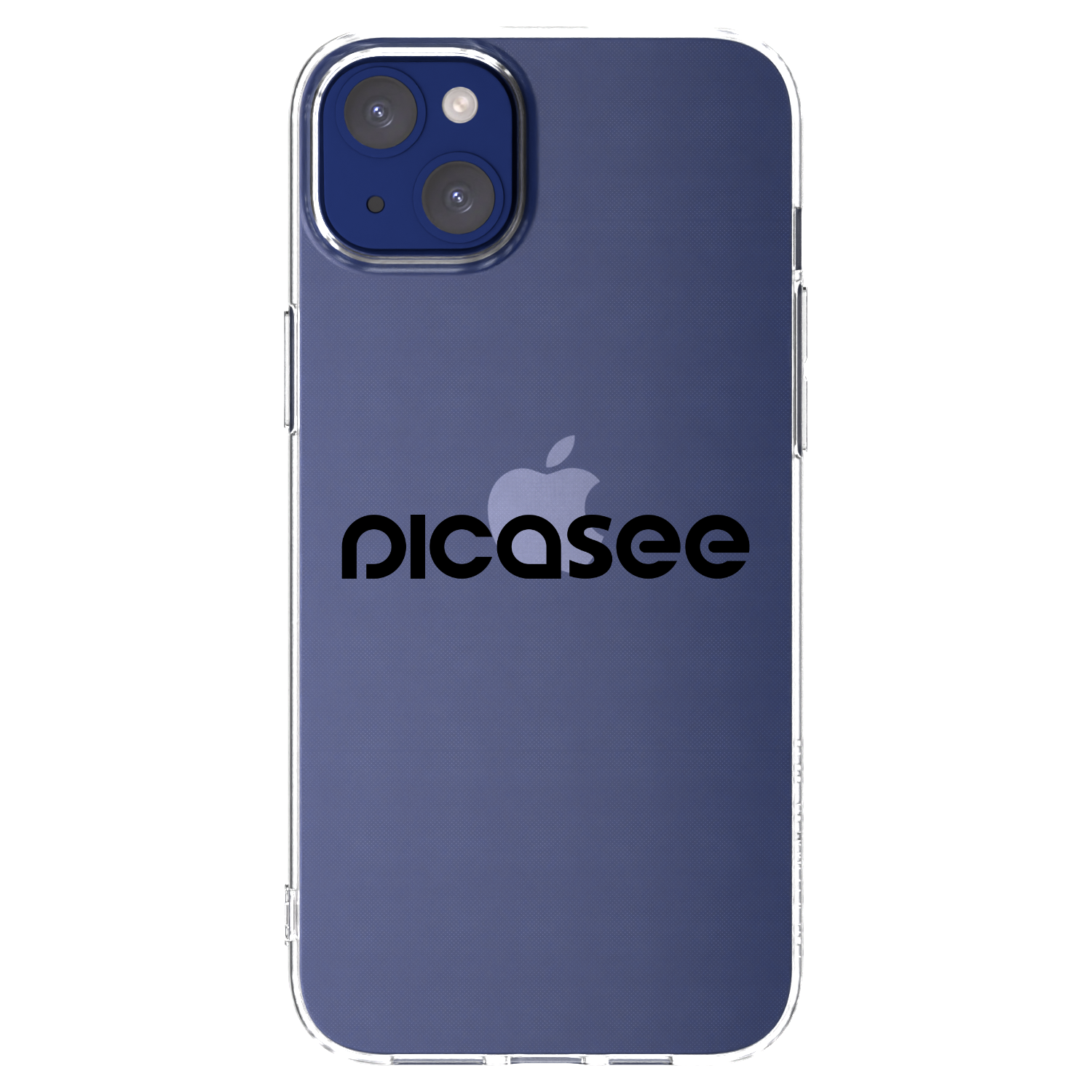 Picasee silikonski prozorni ovitek za Apple iPhone 14 Plus - Picasee - new logo - black