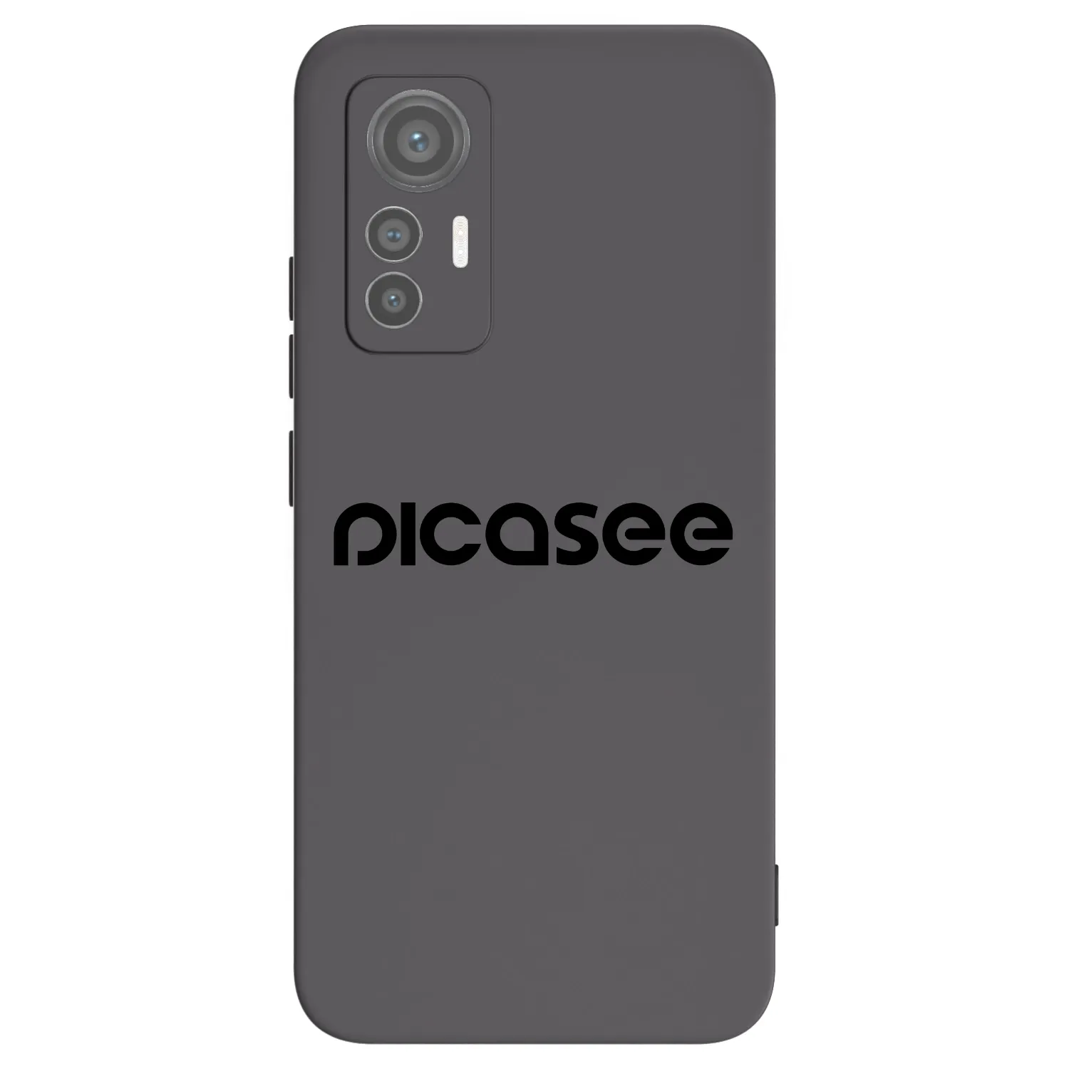 Picasee silikonski črni ovitek za Xiaomi 12 Lite - Picasee - new logo - black