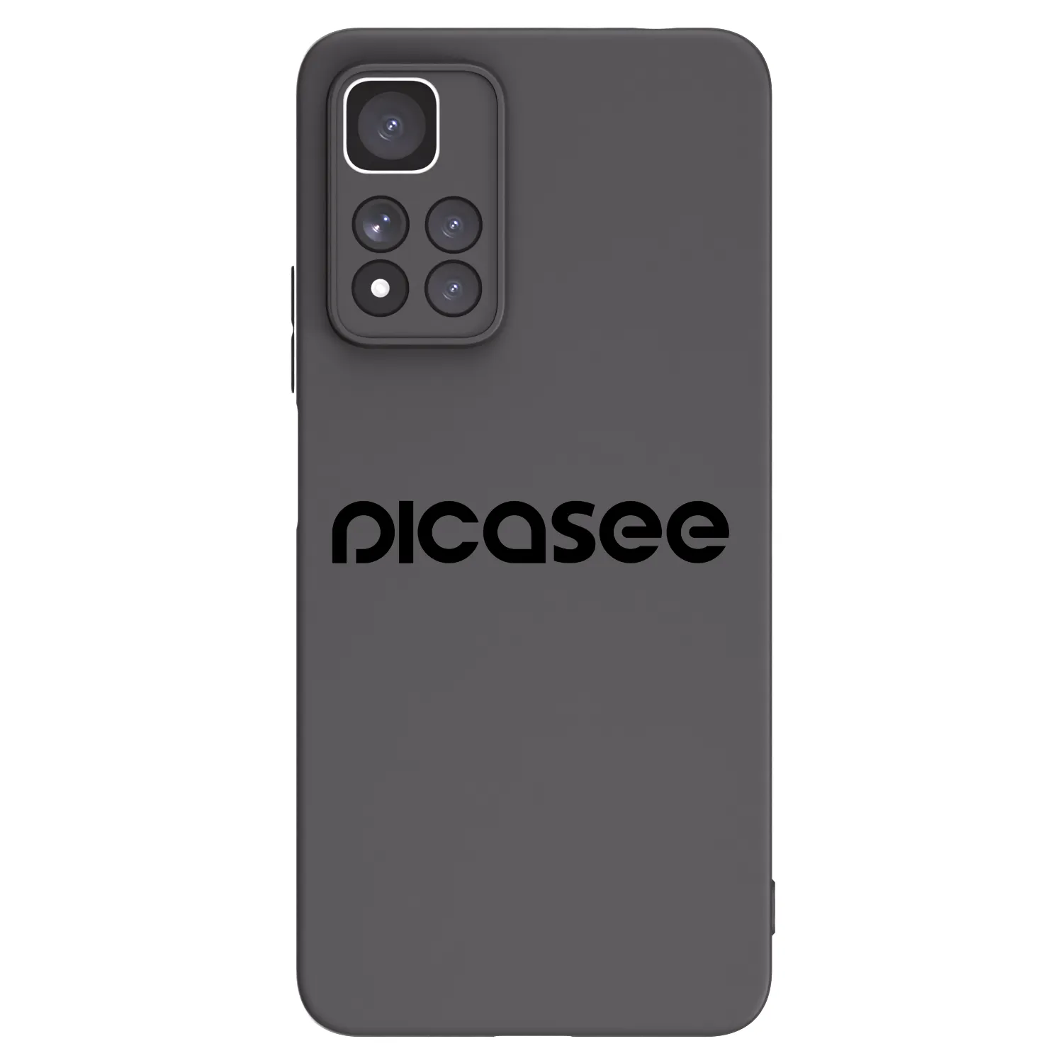 Picasee silikonski črni ovitek za Xiaomi Redmi Note 11 Pro+ 5G - Picasee - new logo - black