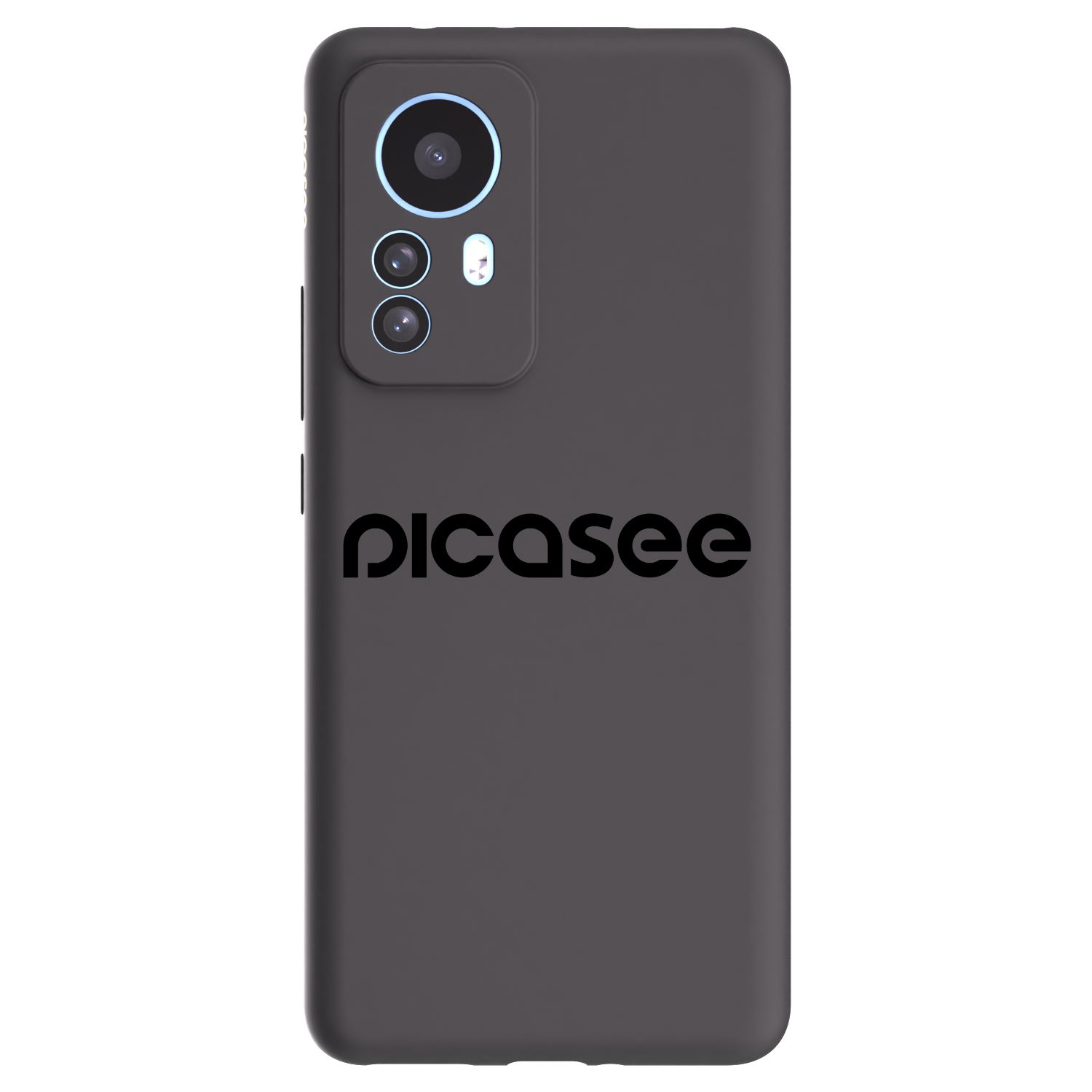Picasee silikonski črni ovitek za Xiaomi 12T - Picasee - new logo - black