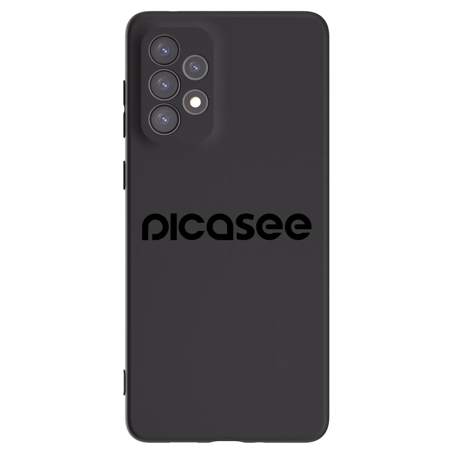 Picasee silikonski črni ovitek za Samsung Galaxy A73 5G - Picasee - new logo - black