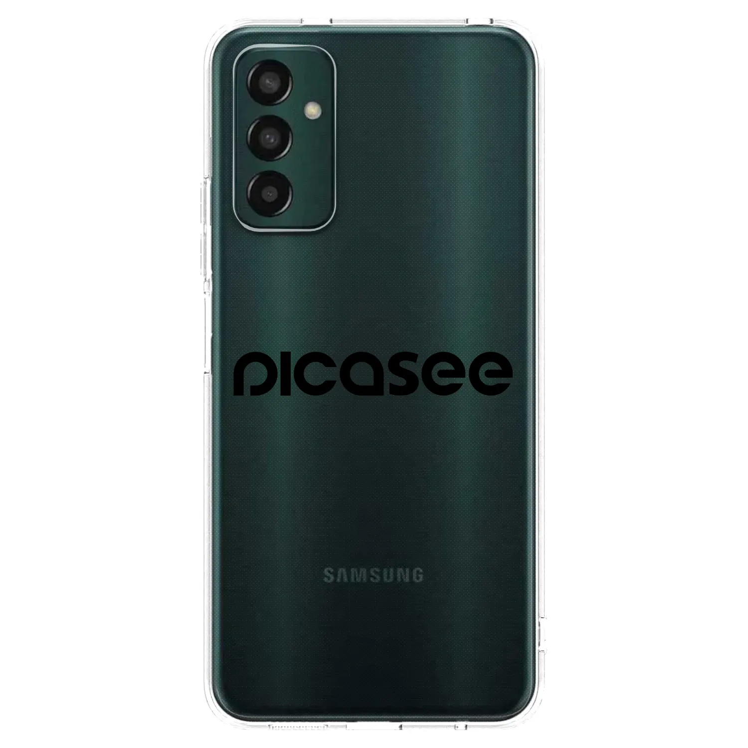 Picasee silikonski prozorni ovitek za Samsung Galaxy M23 5G - Picasee - new logo - black