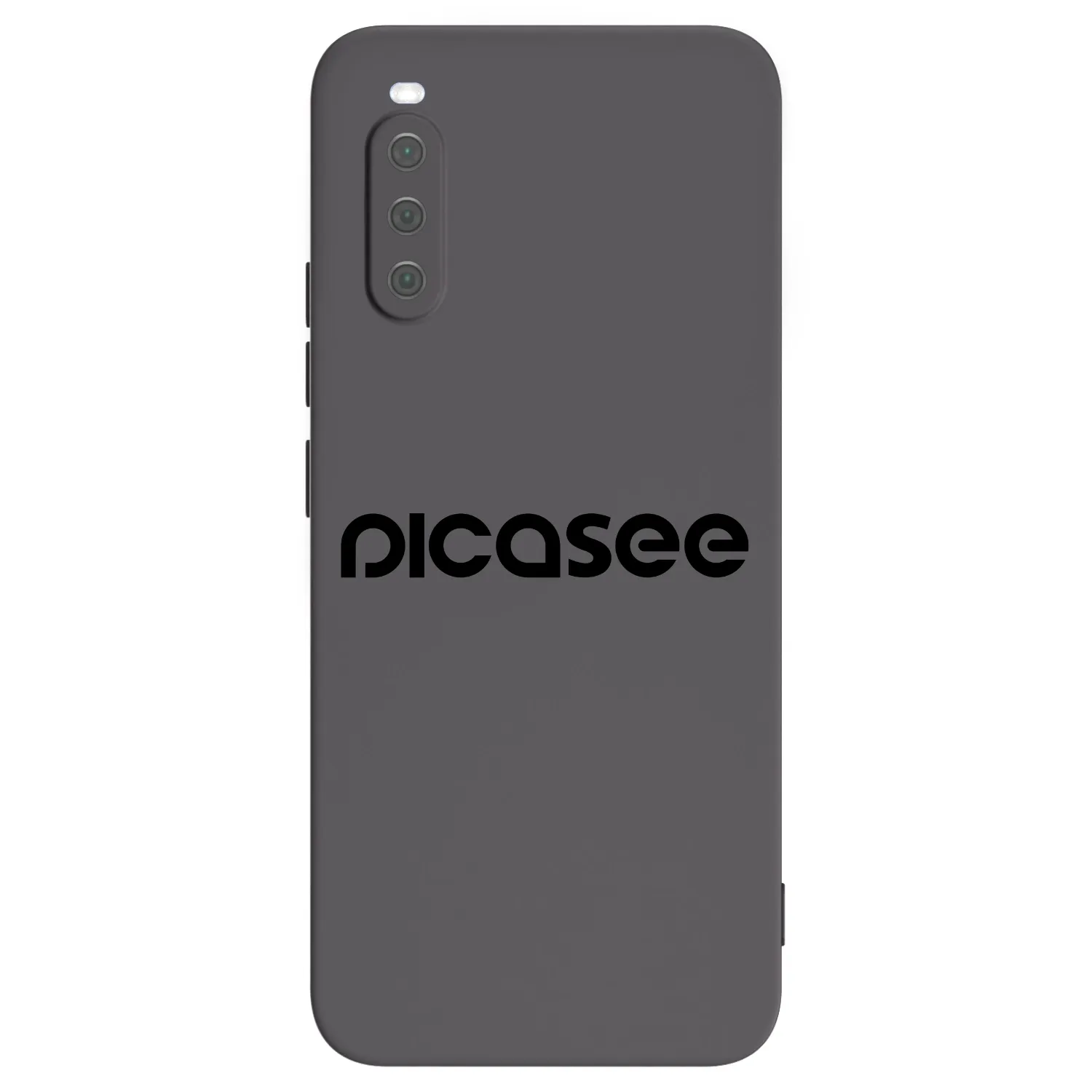 Picasee silikonski črni ovitek za Sony Xperia 10 III - Picasee - new logo - black