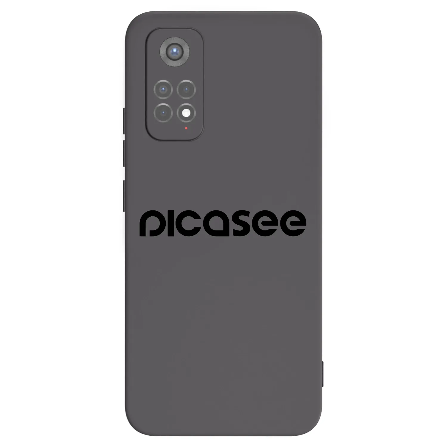 Picasee silikonski črni ovitek za Xiaomi Redmi Note 11S 5G - Picasee - new logo - black