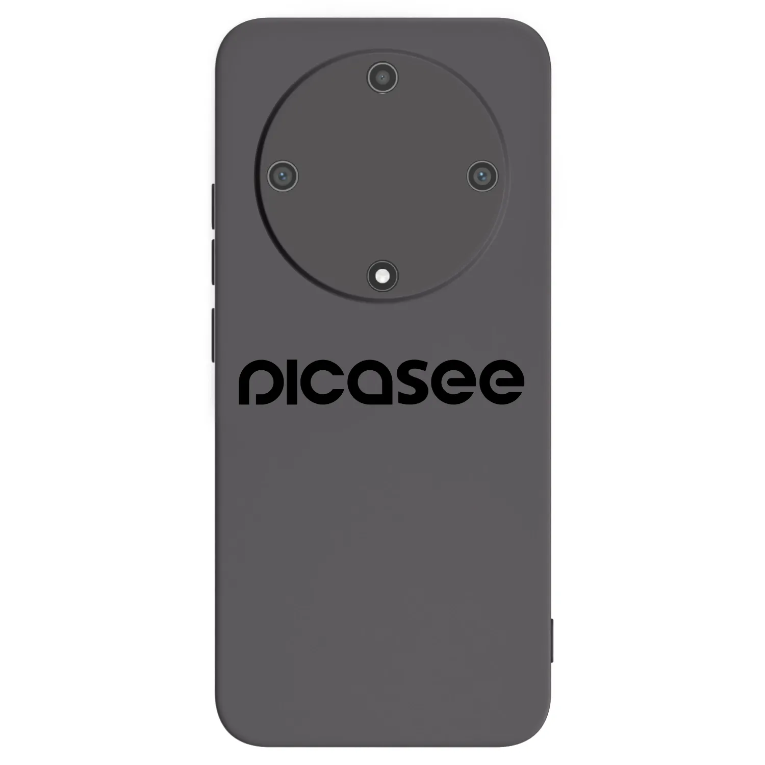 Picasee silikonski črni ovitek za Honor Magic5 Lite 5G - Picasee - new logo - black