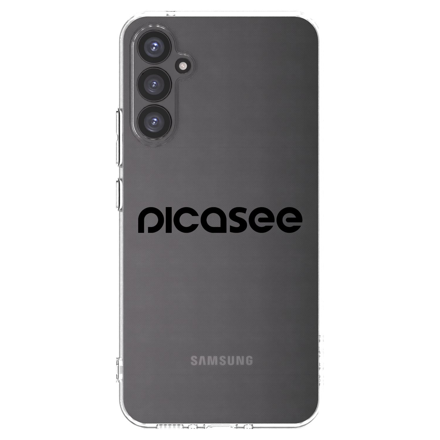 Picasee silikonski prozorni ovitek za Samsung Galaxy A34 5G A346B - Picasee - new logo - black