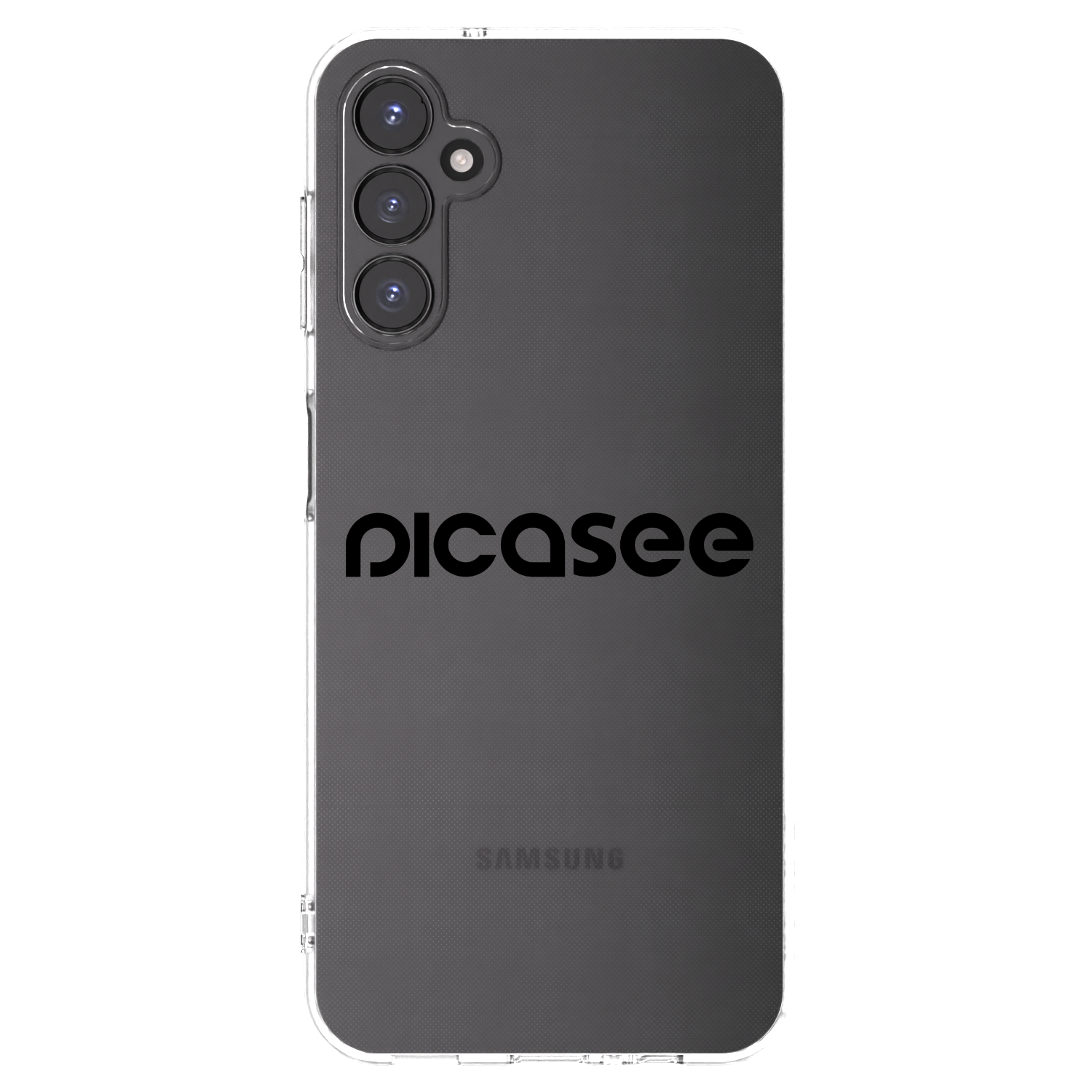 Picasee silikonski prozorni ovitek za Samsung Galaxy A14 5G A146P - Picasee - new logo - black