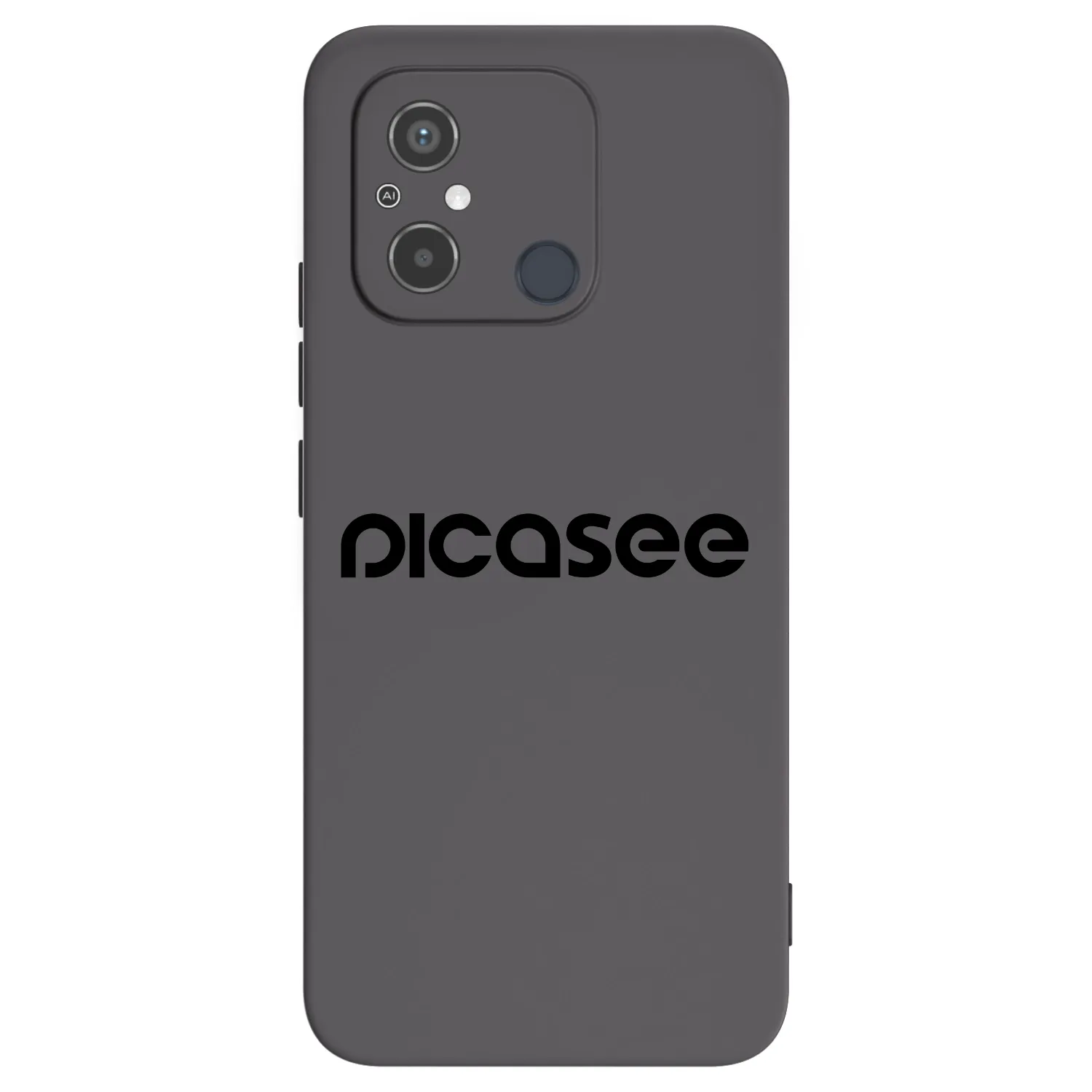Picasee silikonski črni ovitek za Xiaomi Redmi 12C - Picasee - new logo - black