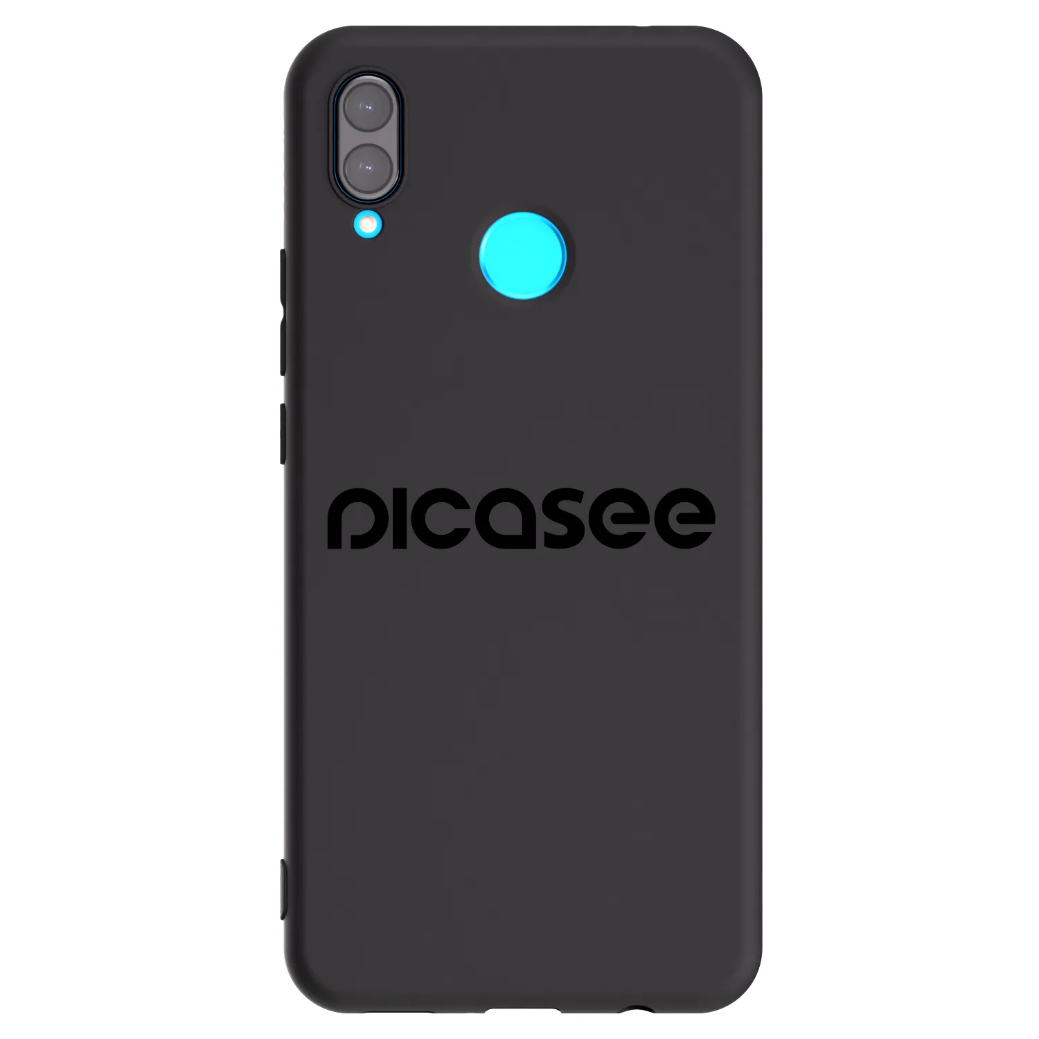 Picasee silikonski črni ovitek za Huawei Nova 3 - Picasee - new logo - black