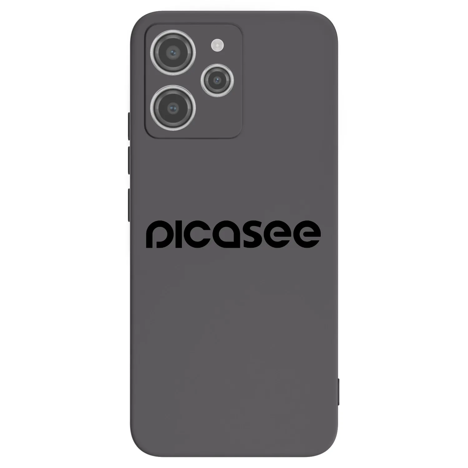 Picasee silikonski črni ovitek za Xiaomi Redmi 12 4G - Picasee - new logo - black