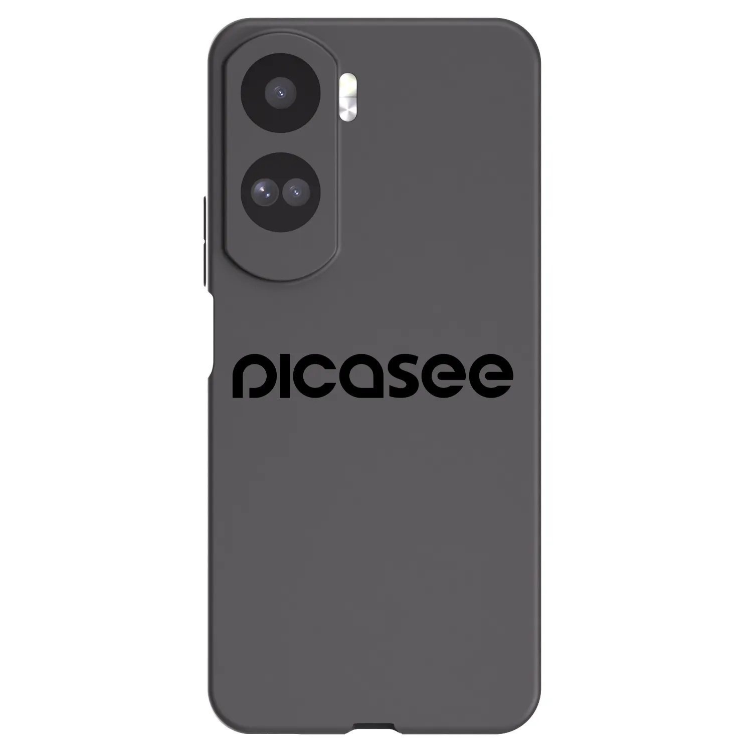 Picasee silikonski črni ovitek za Honor 90 Lite 5G - Picasee - new logo - black